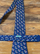 Corbata Hermés azul