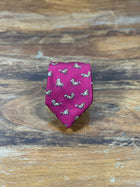 Corbata Hermés burdeos