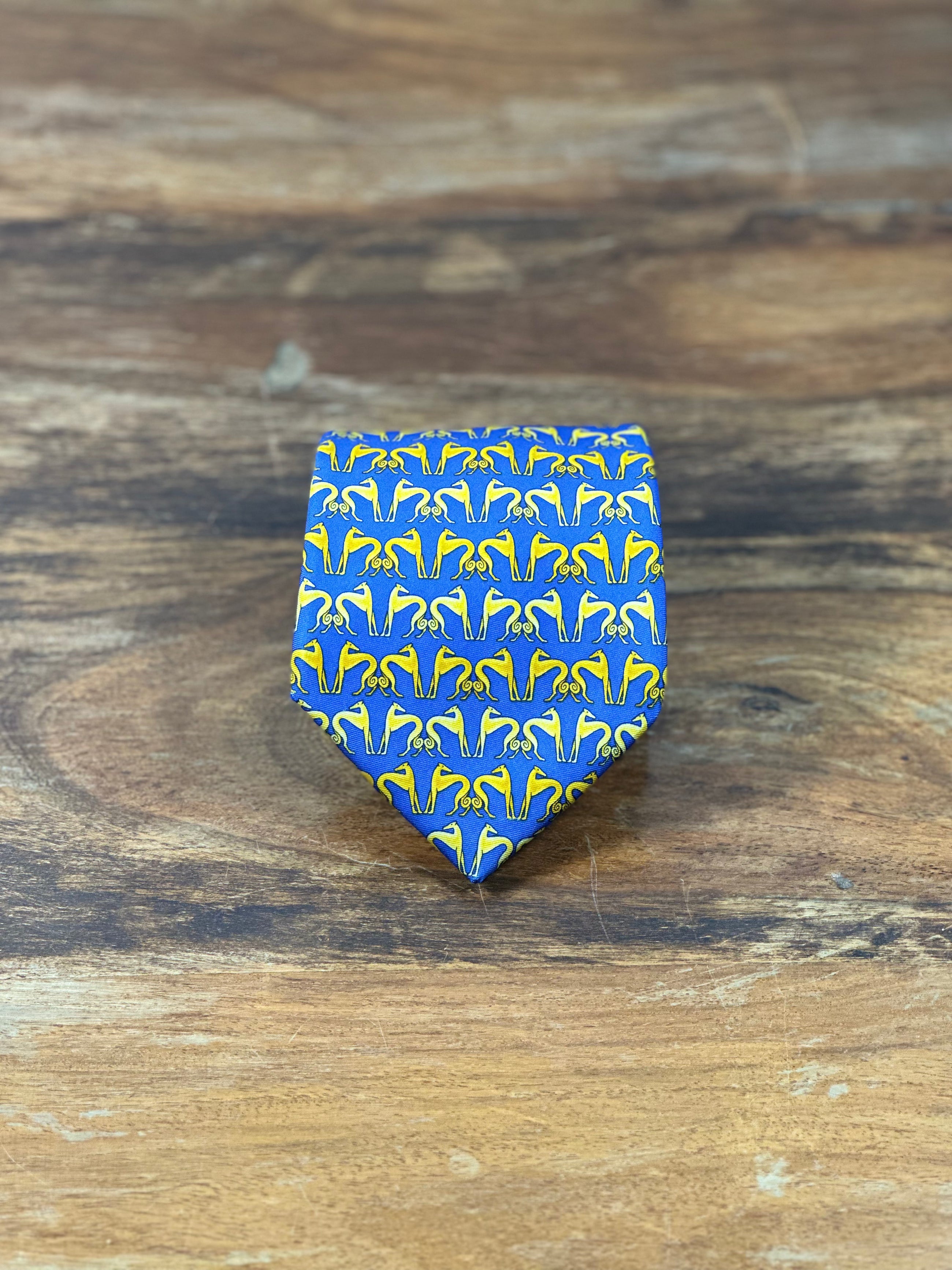 Corbata Lanvin azul