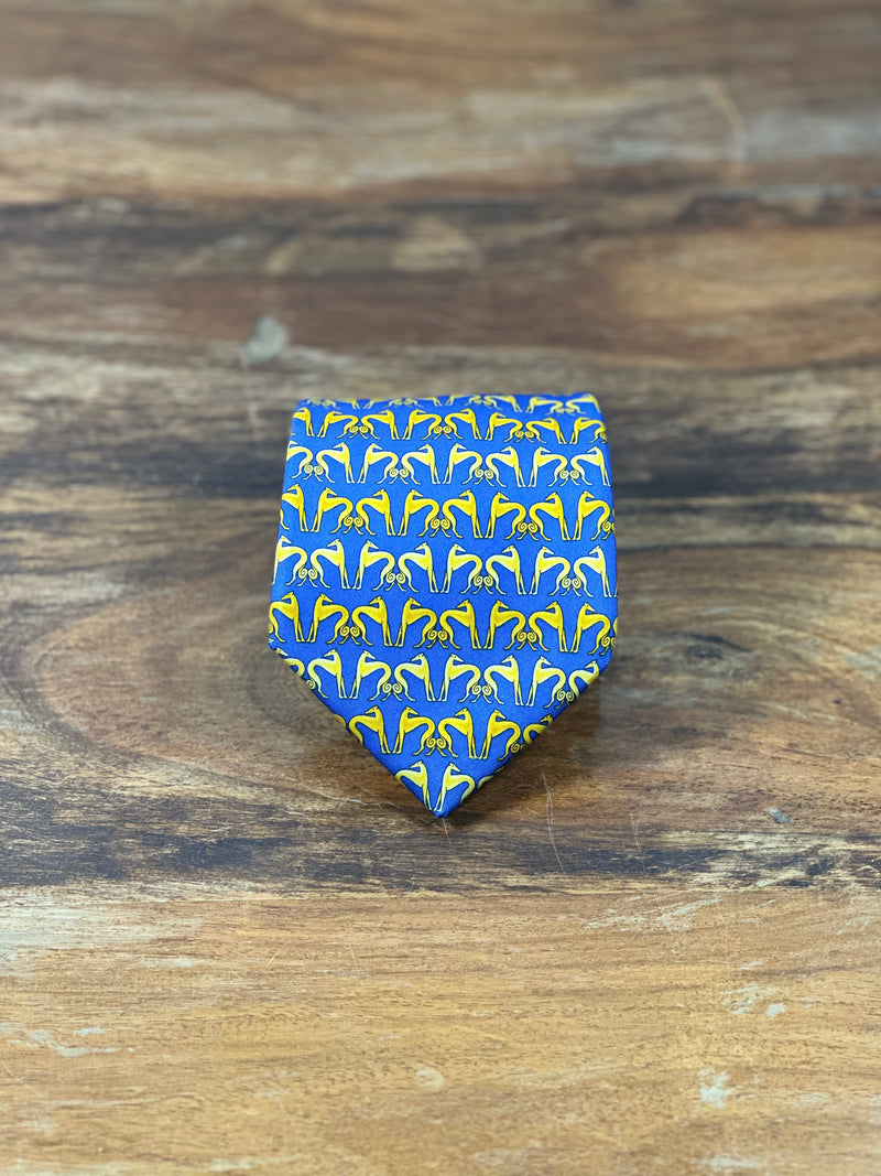 Corbata Lanvin azul