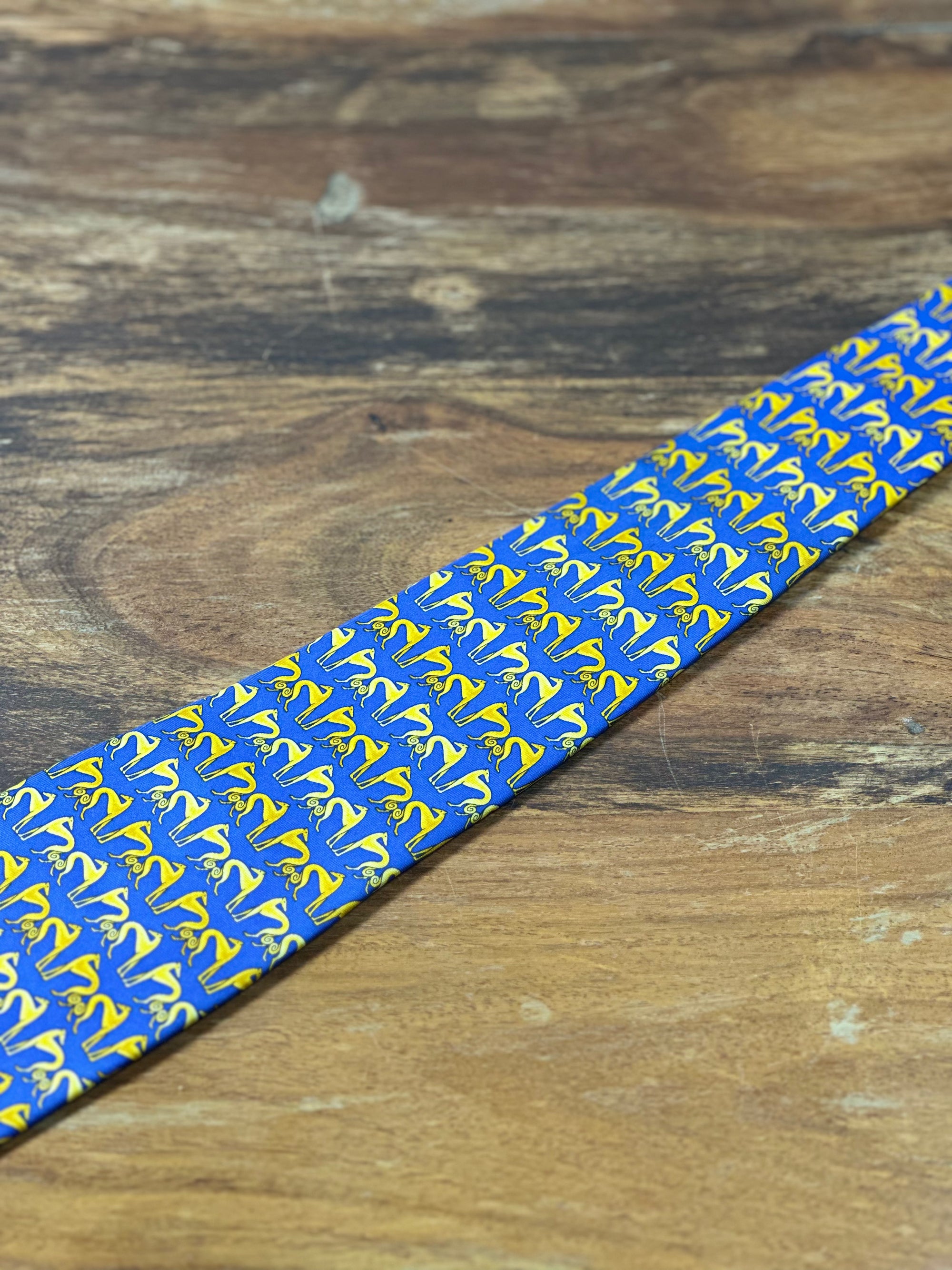 Corbata Lanvin azul