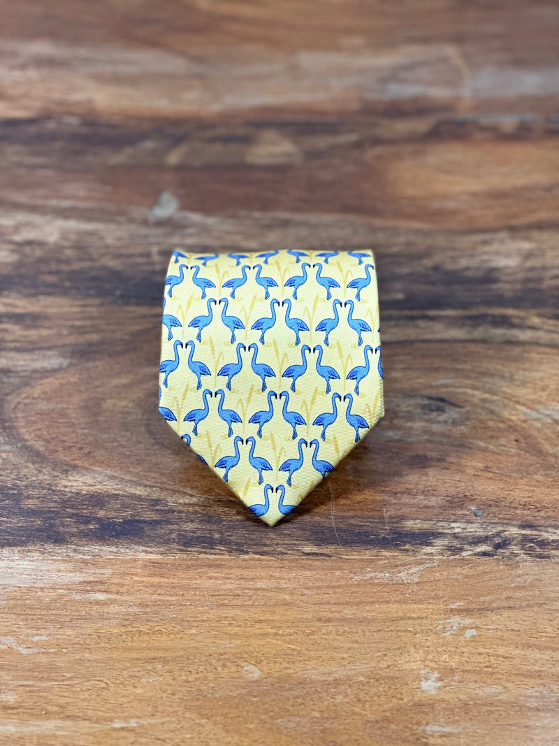 Corbata Dior amarilla