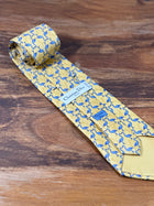 Corbata Dior amarilla