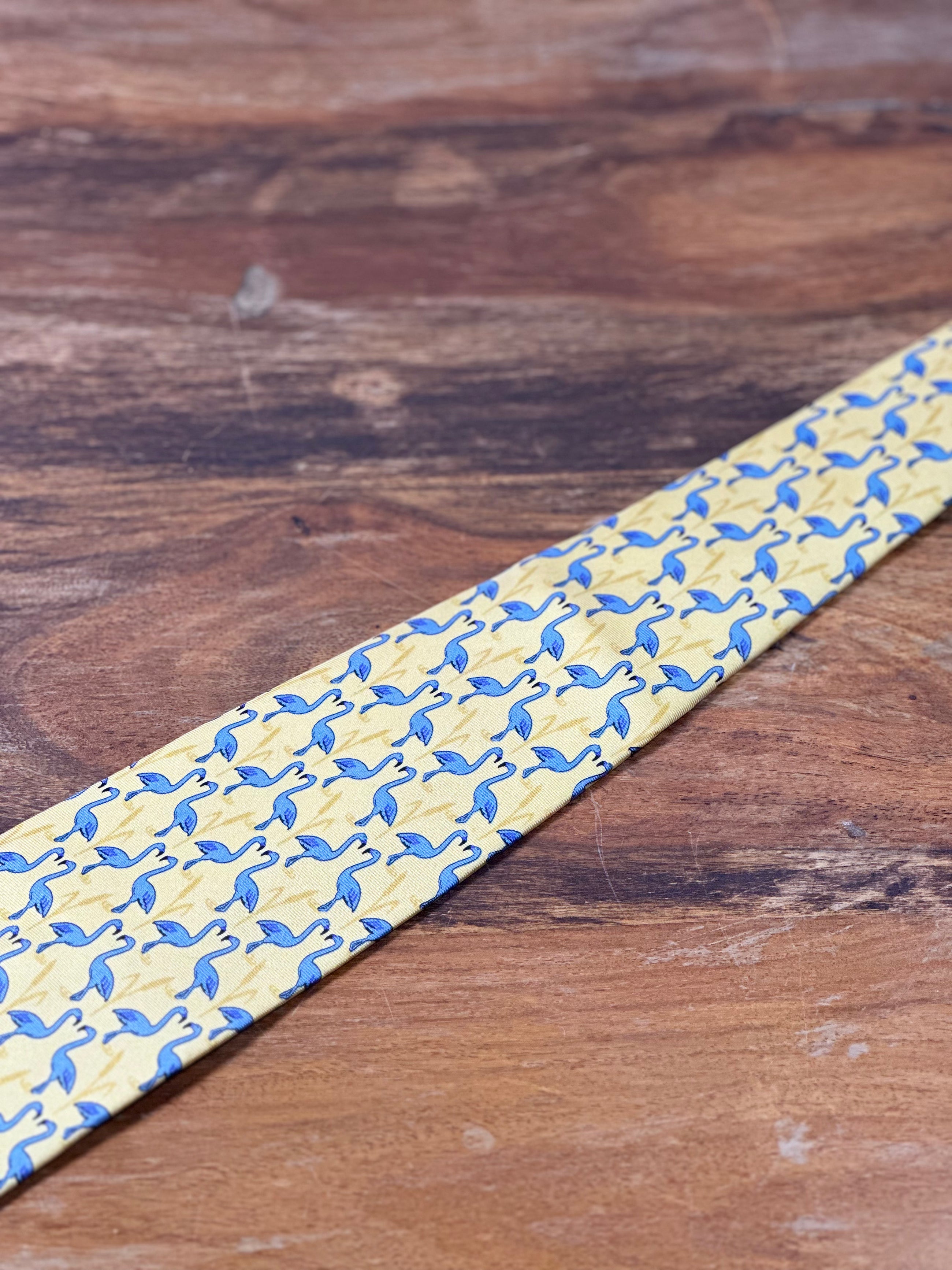 Corbata Dior amarilla