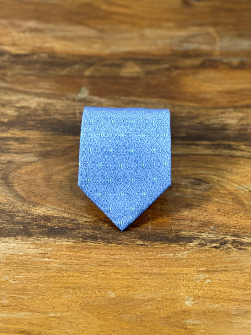 Corbata Salvatore ferragamo azul