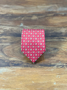 Corbata Salvatore ferragamo roja
